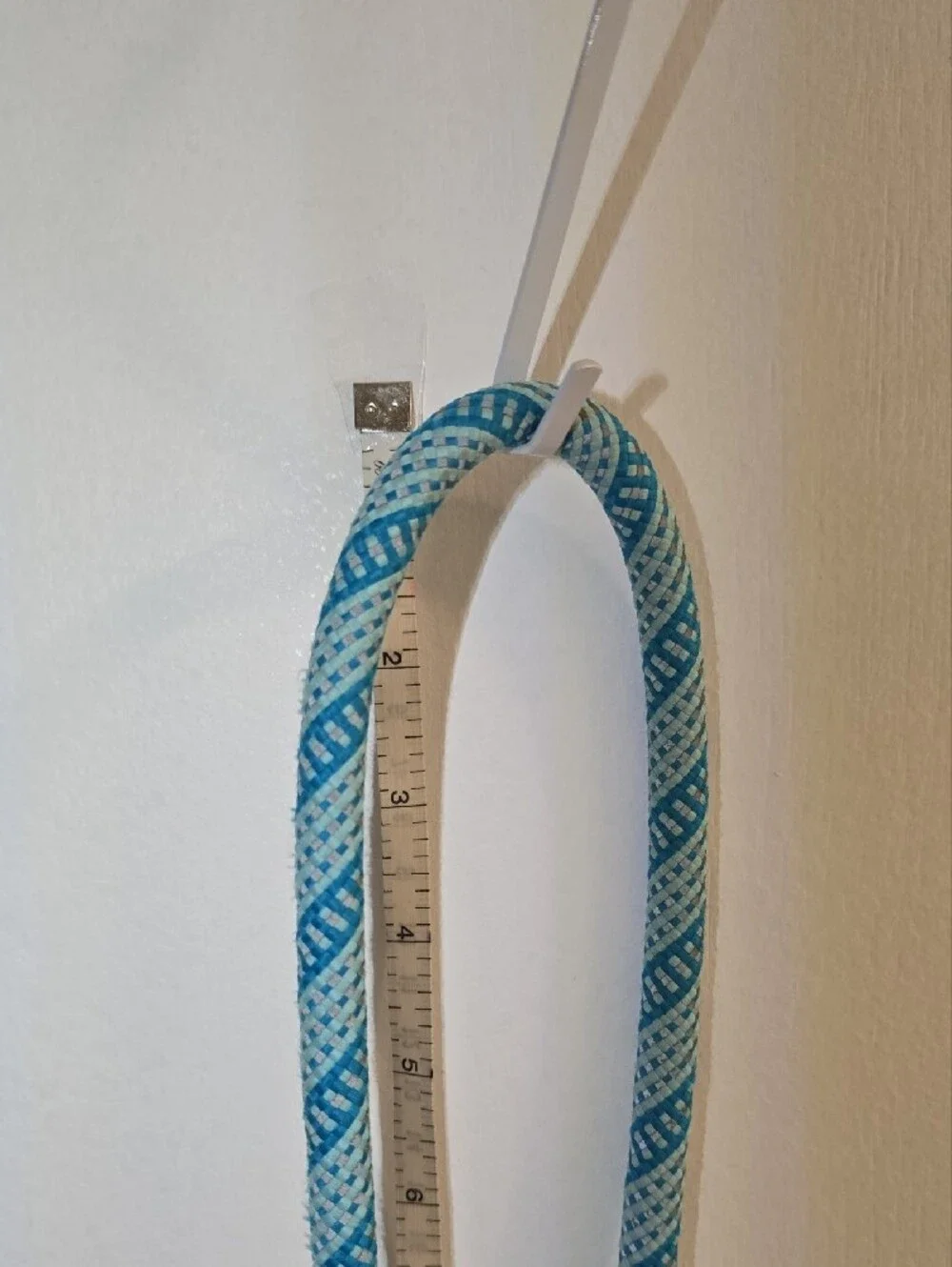 K9 EXPLORER Dog Reflective Leash Braided Blue Rope Leash with Padded Handle